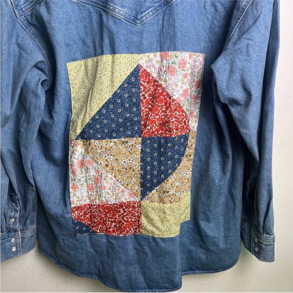 LEVI’S Dorsey Patchwork Western Shirt - Picture 8 of 15